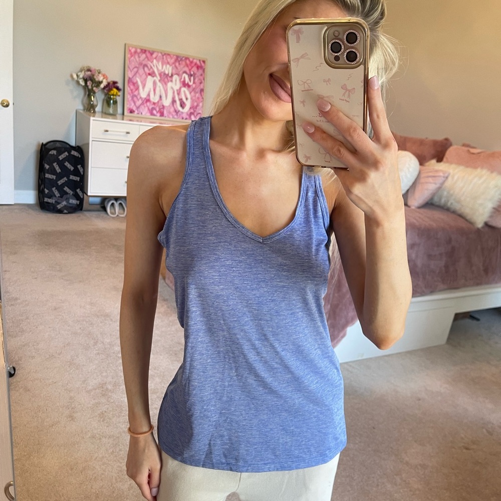 Champion Women's Heather Blue Tank Top